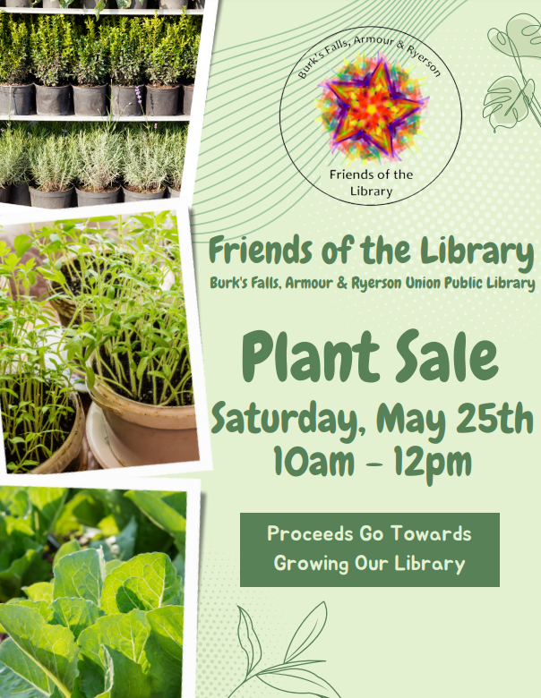 Friends of the Library Plant Sale